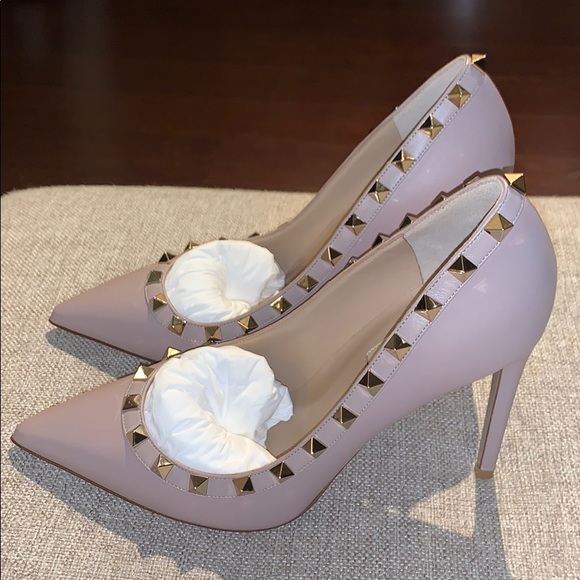 Authentic Valentino Rockstud 100mm Pumps - Picture 2 of 7